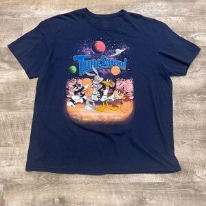 Space Jam Tune Squad Tshirt Navy Blue Men’s Sz. 2XL